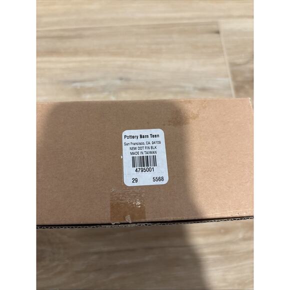 Pottery Barn Teen Dottie Finials Pink White Polka Dot Set Of 2 New In Open Box - Picture 5 of 5